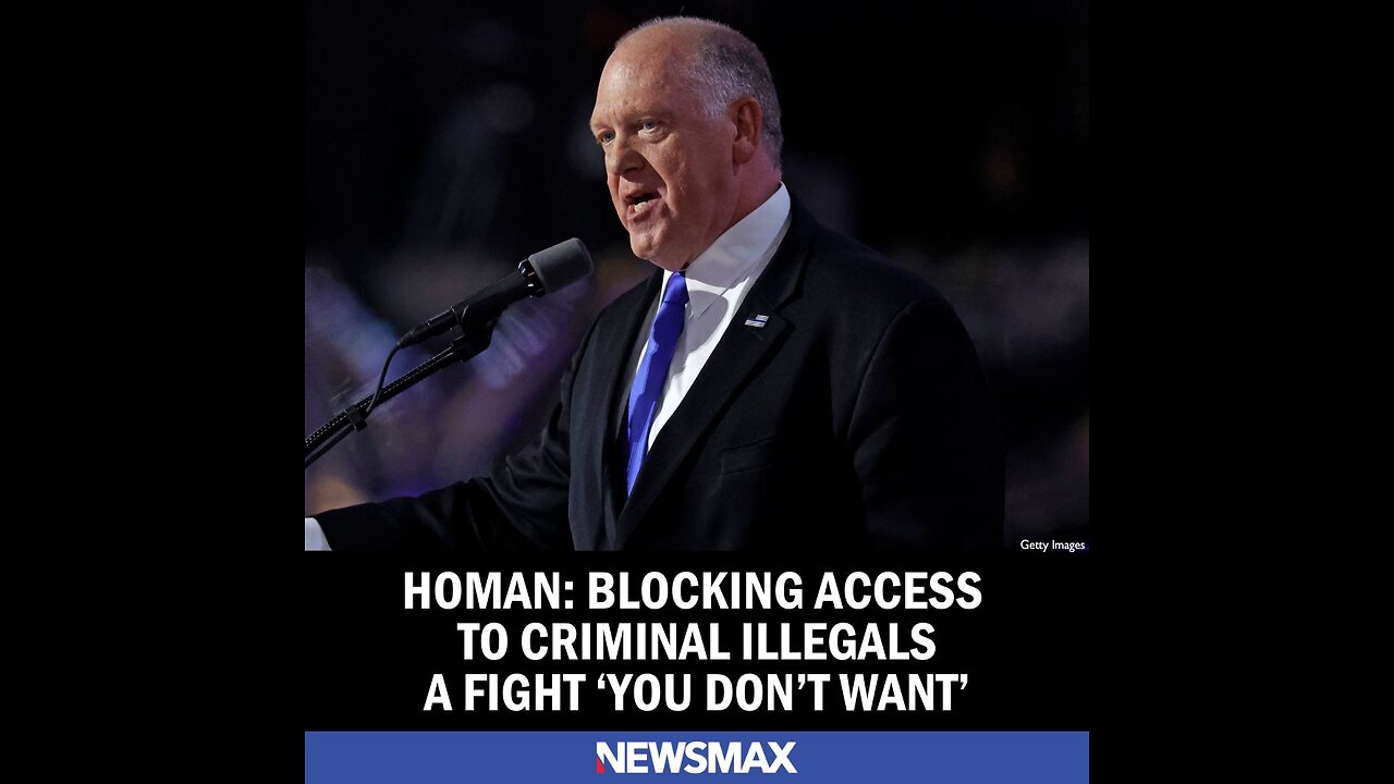 Homan Blocking Access to Criminal Illegals a Fight 'You Don't Want'