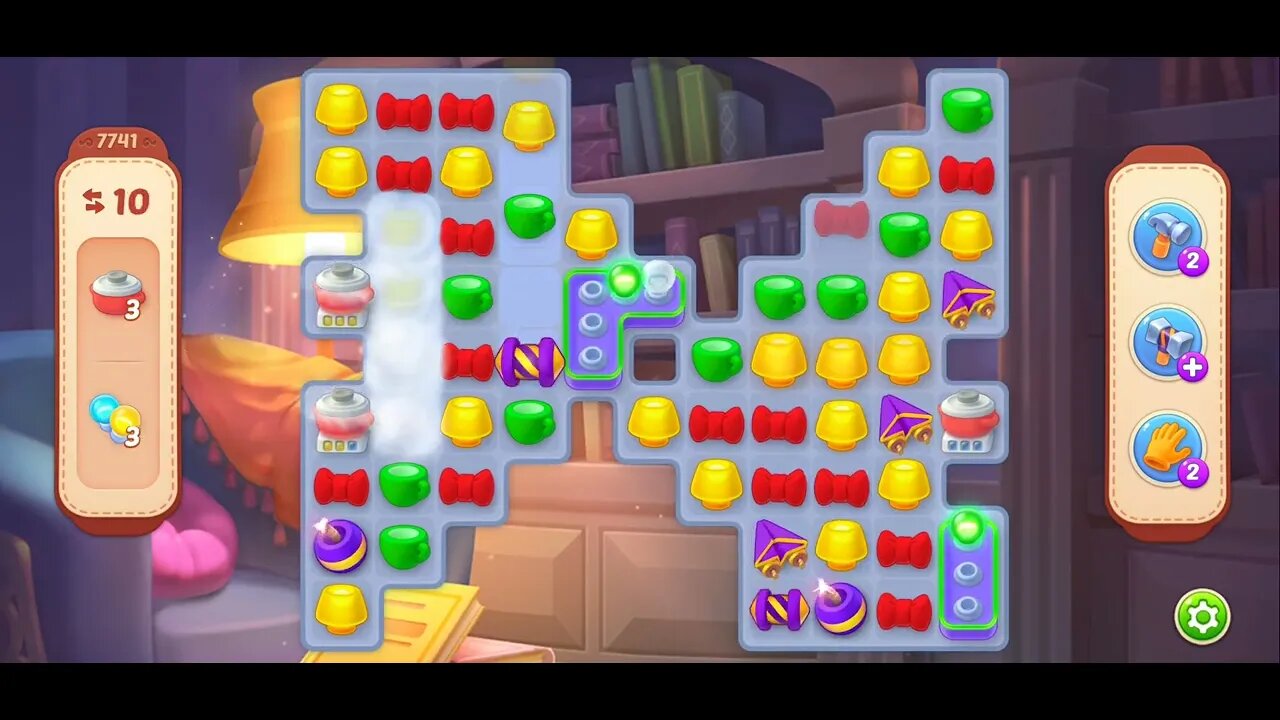 Playrix Homescapes Gameplay Walkthrough Level 7741