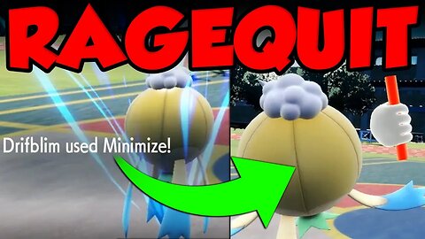 DRIFBLIM RAGE QUIT MONTAGE - Ranked Pokemon Scarlet and Violet WiFi Battles!