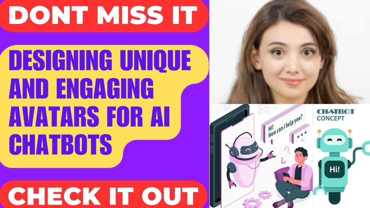 Chatbot Design, Chatbot Avatar, AI Chatbot Design, Chatbot Website Design