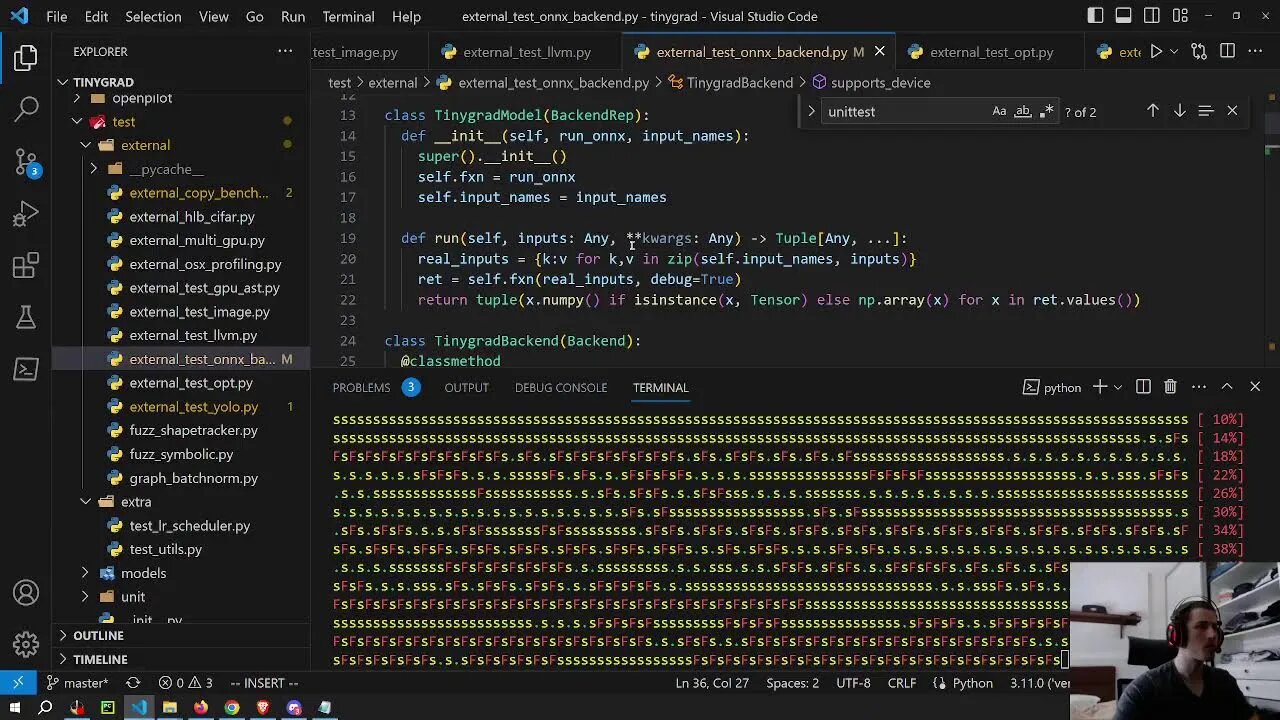 Studying tinygrad from geohotz