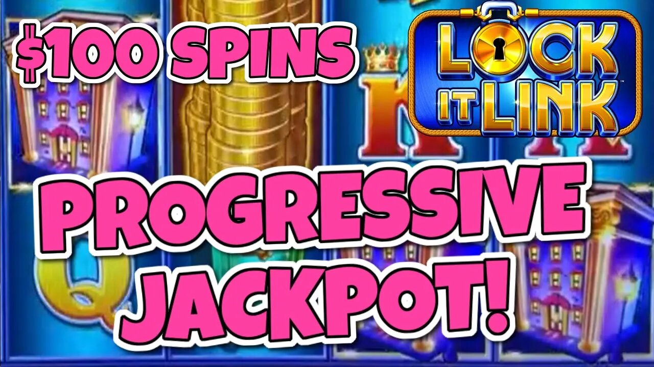 HIGH LIMIT PROGRESSIVE JACKPOT CLAIMED!