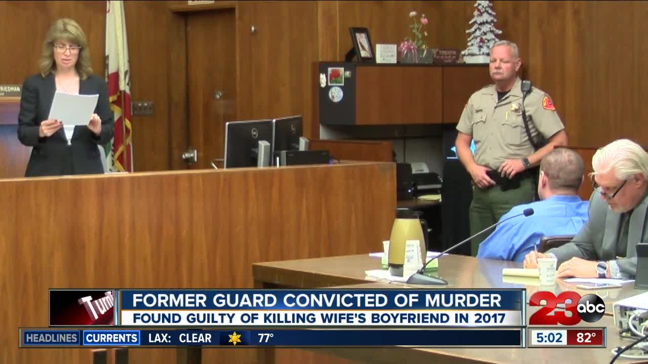 Former correctional officer convicted of murder