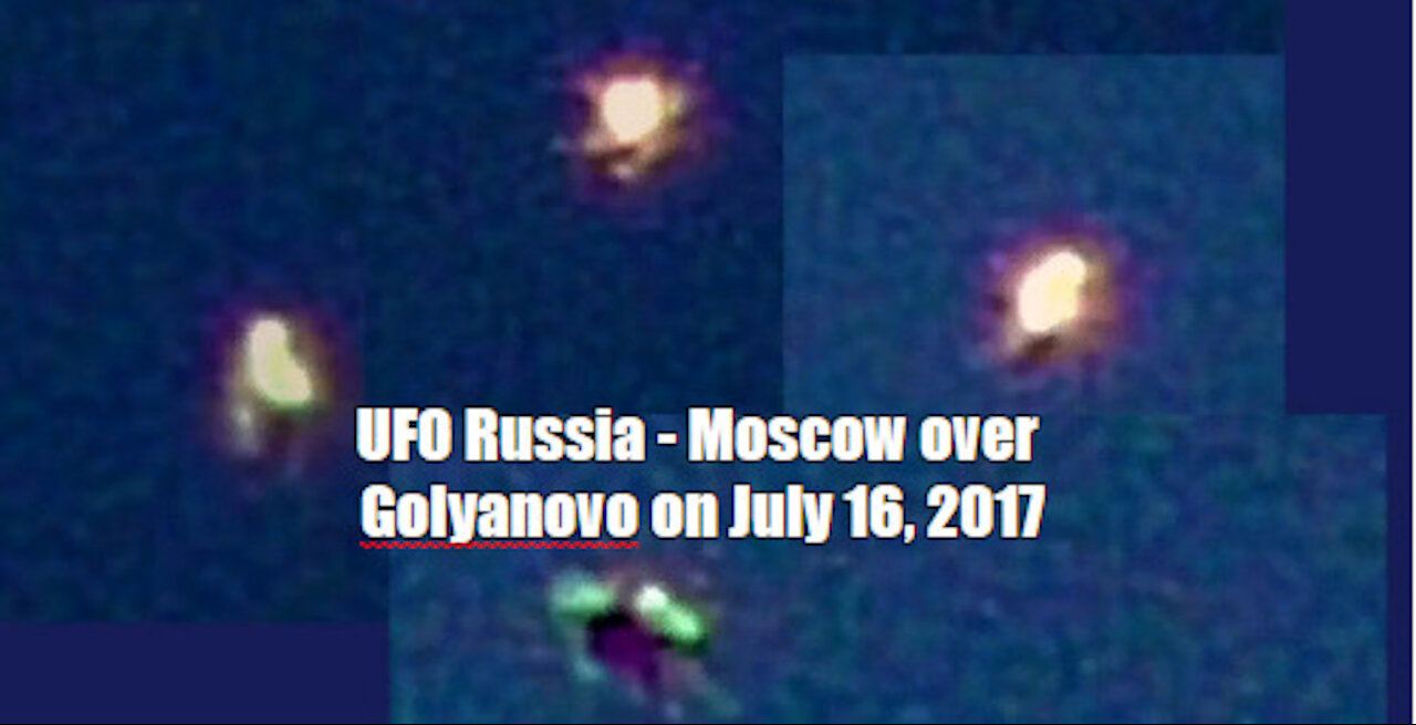 UFO Russia - Moscow over Golyanovo July 16, 2017