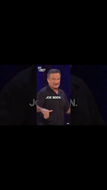 Robin Williams KNEW something was wrong with Joe Biden
