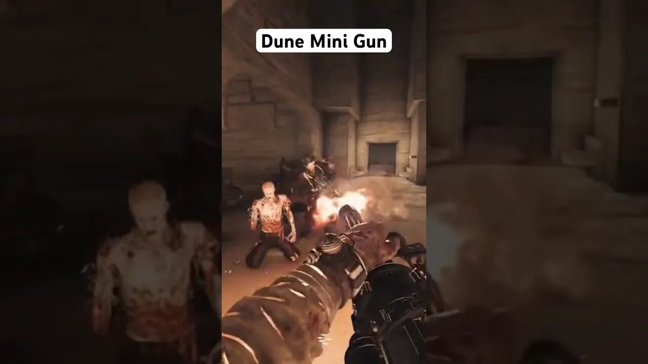 Dune Mini Gun “Full Gameplay On My Channel” #gaming #callofduty #zombiesurvival #dune