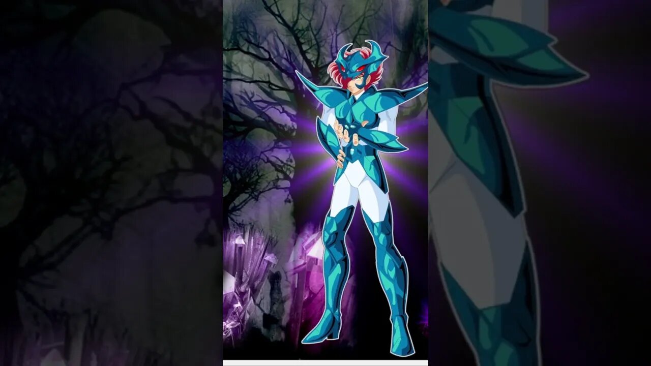 Os Cavaleiros Do Zodíaco - Guerreiro Deus Alberich De Megrez Anime