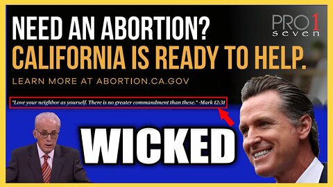 GAVIN NEWSOM gets Biblically Spanked by JOHN MACARTHUR Over ABORTION LAWS & BILLBOARDS.