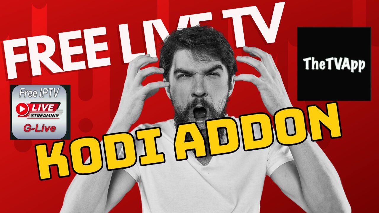 FREE LIVE TV KODI ADDON - THE TV APP!