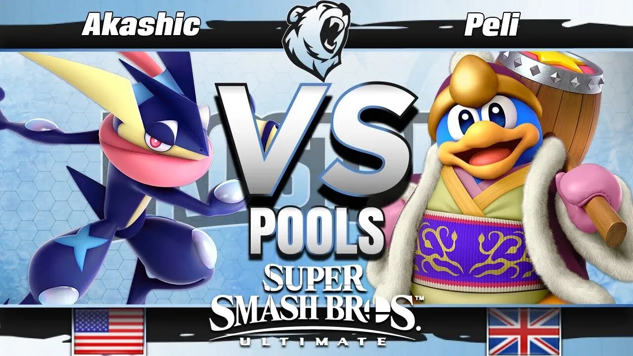 Akashic (Greninja) vs. Peli (King Dedede) - Ultimate Pools - Frostbite 2019