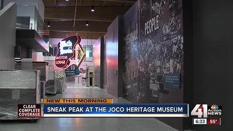 JoCo Heritage Center opening this weekend