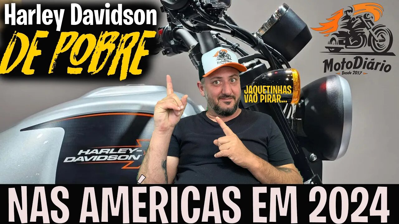 DOCUMENTO VAZOU: NOVA HARLEY 500cc chega as AMÉRICAS em 2024