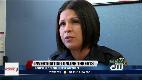 How school resource officers validate threats aimed at schools, students