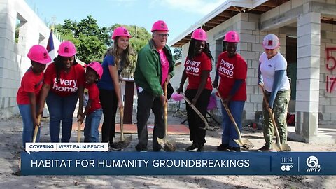 Habitat for Humanity breaks ground on new homes in West Palm Beach