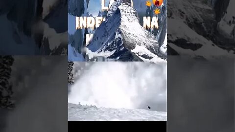 Para que lado Indecisão na Montanha, Corre que é avalanche #shorts