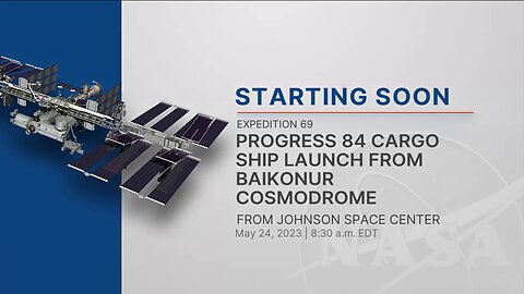 Expedition 69 - Progress 84 Cargo Ship Launch from Baikonur Cosmodrome - May 24, 2023