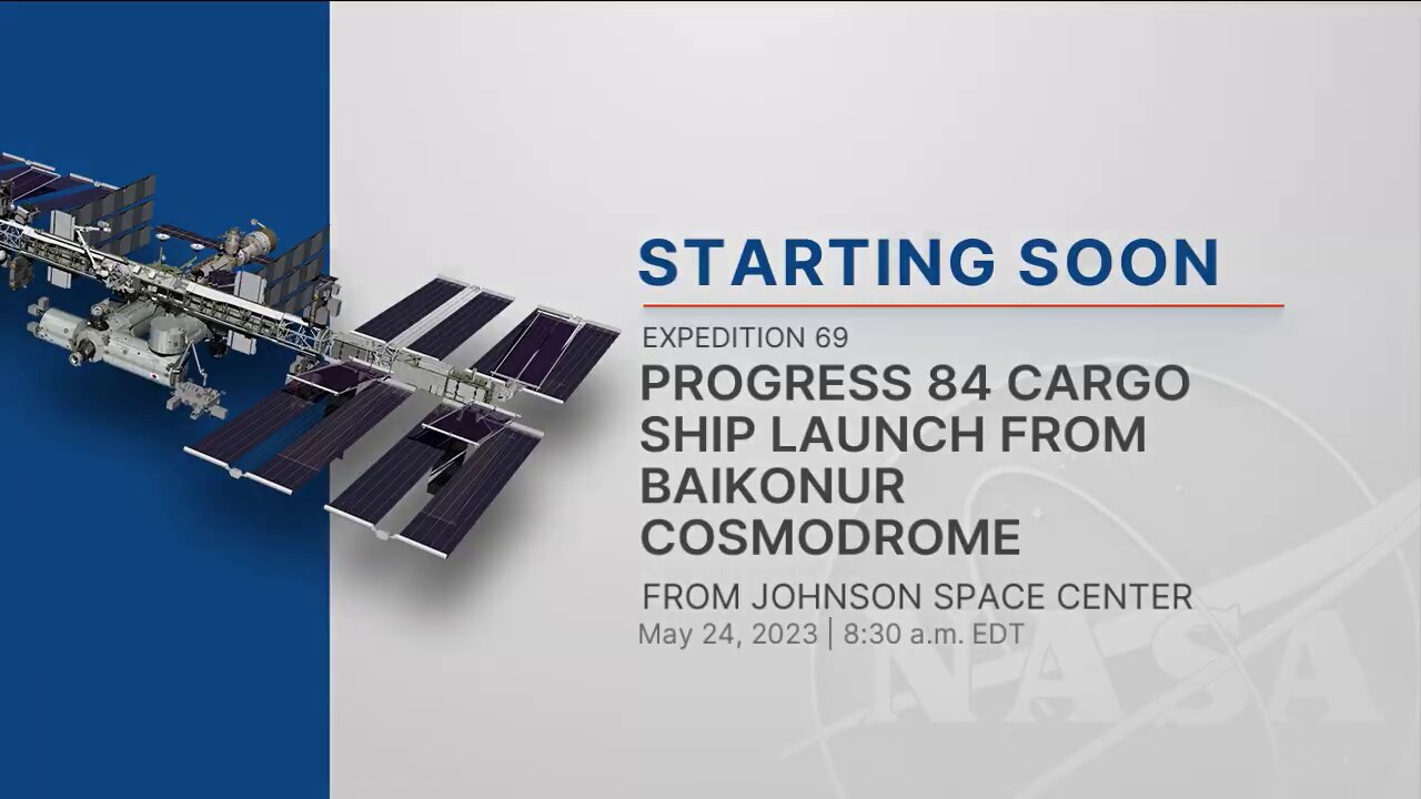 Expedition 69 - Progress 84 Cargo Ship Launch from Baikonur Cosmodrome - May 24, 2023