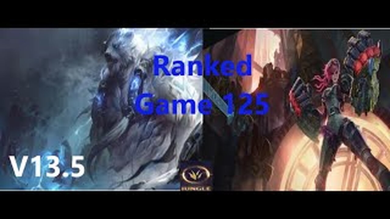 Ranked Game 125 Volibear Vs Vi Jungle League Of Legends V13.5