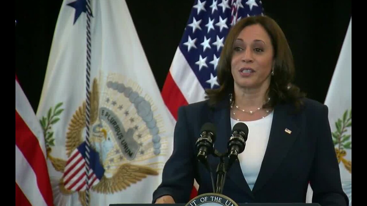 Vice President Kamala Harris in Las Vegas, part of 'America Back Together' tour