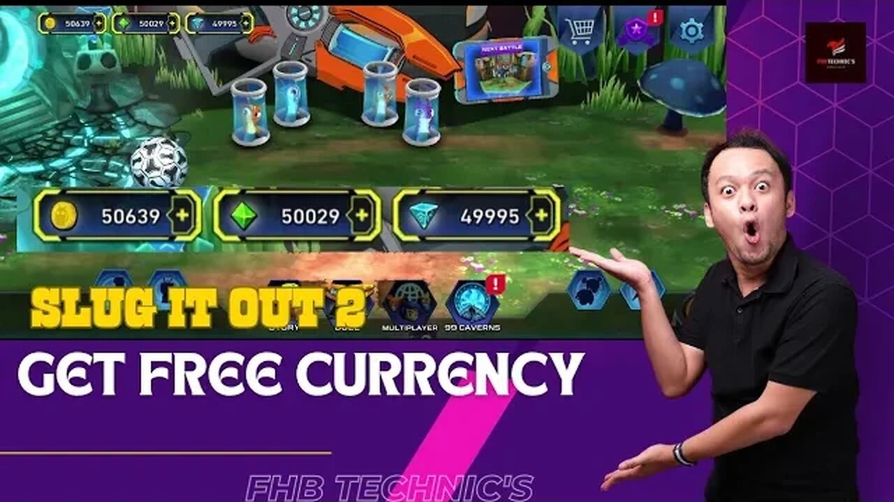How To Get Unlimited Coins And Gems Slug It Out 2 | Upgrade All Characters Free