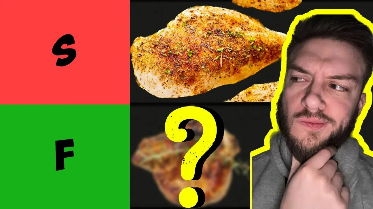 Ranking High Protein Foods on a Tier List