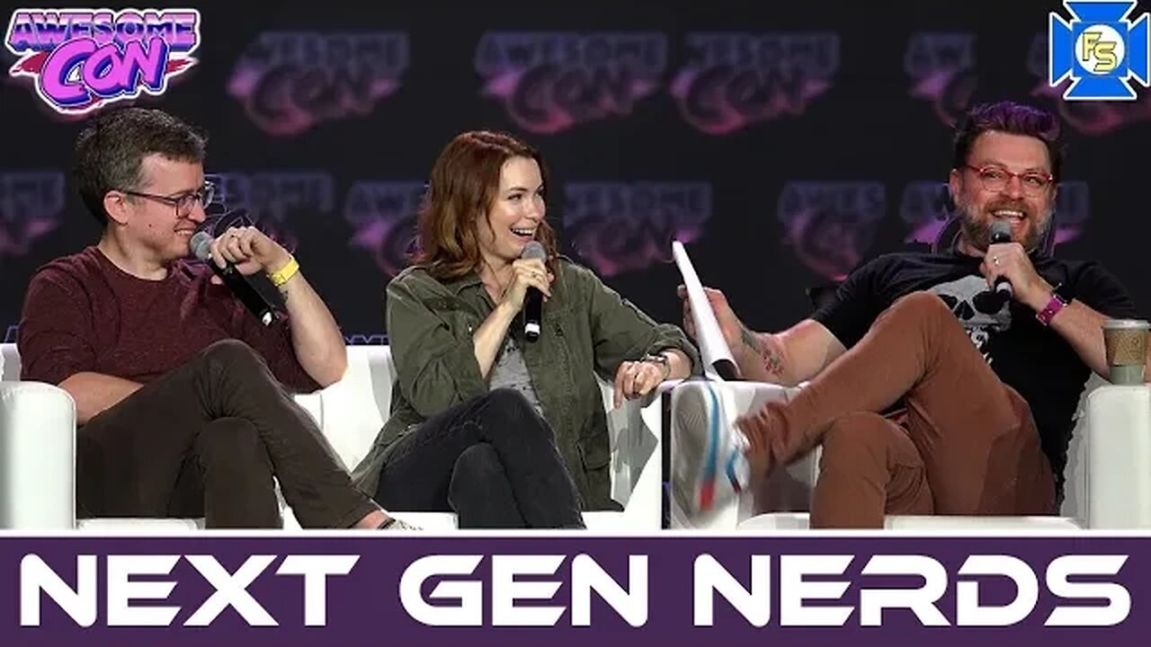 NEXT GEN NERDS with the McElroys & Felicia Day – Awesome Con 2023