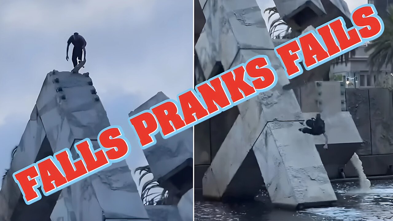 FUNNY FALLS, FAILS AND PRANKS COMPILATION 38