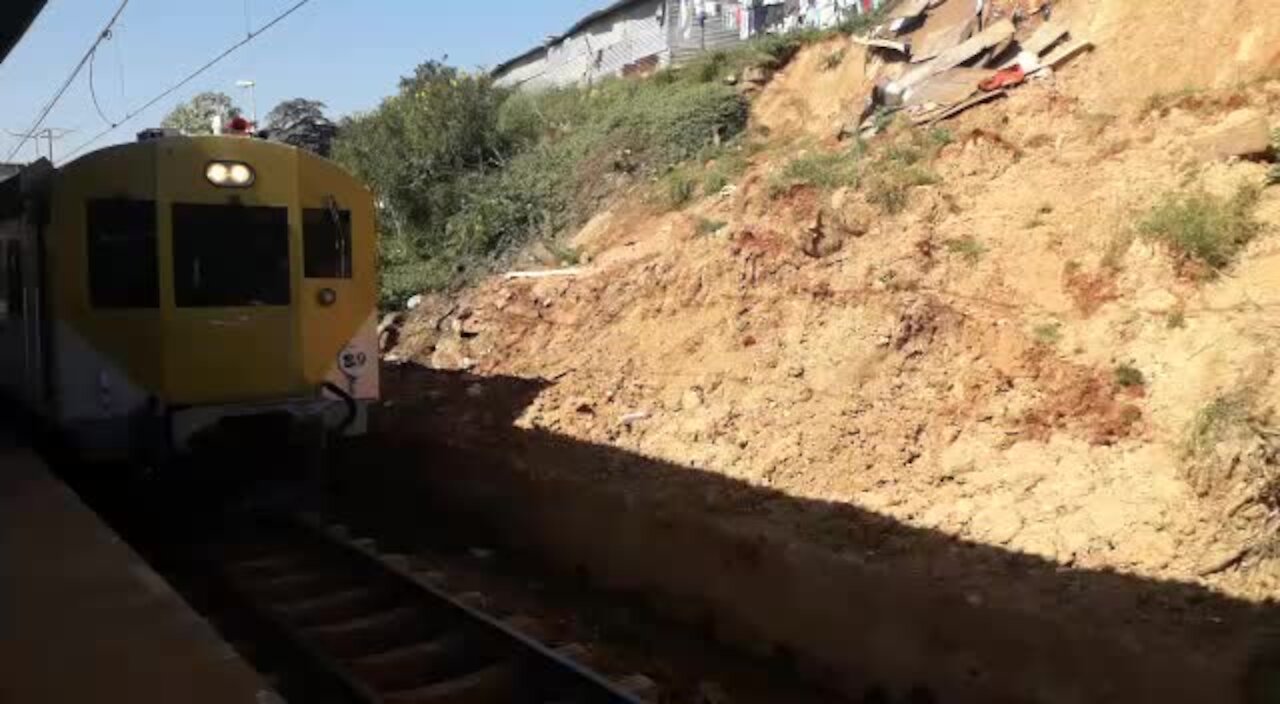 SOUTH AFRICA - Durban - Railway track still damaged (Videos) (NkT)