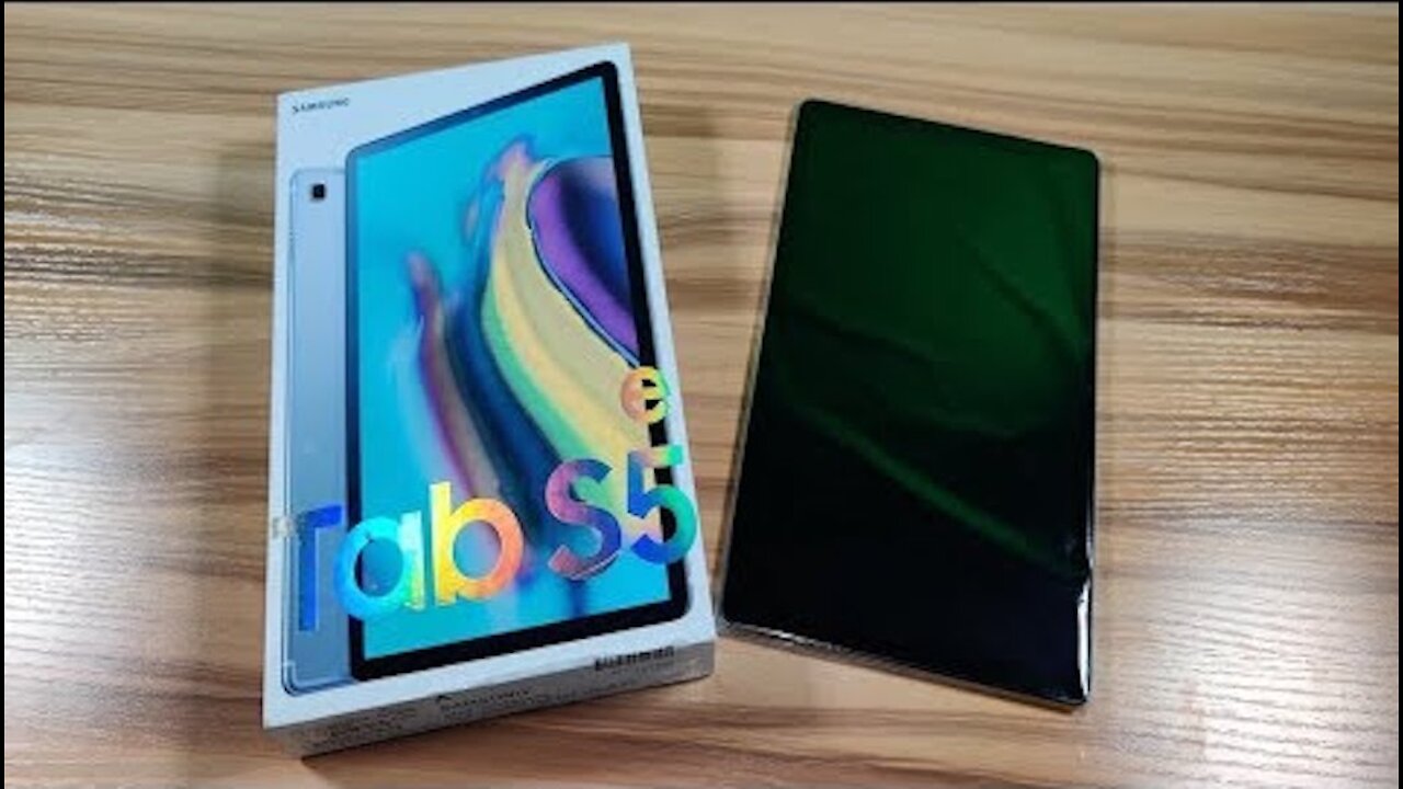 Samsung Galaxy Tab S5e Unboxing