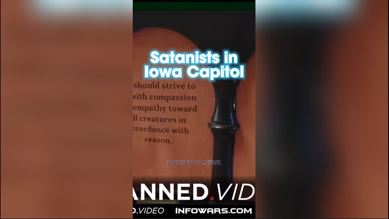 Alex Jones & Jack Posobiec: Iowa is Allowing Satanic Idols Inside The Capitol - 12/12/23