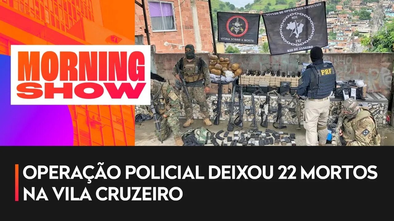 "O Bolsonaro elogiou a ação na Vila Cruzeiro porque..."