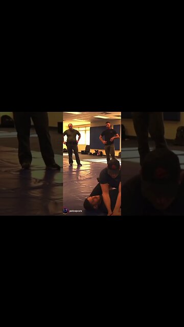 “Jiu jitsu doesn’t work in the stree….” #bjj #police #cops #training #tactical