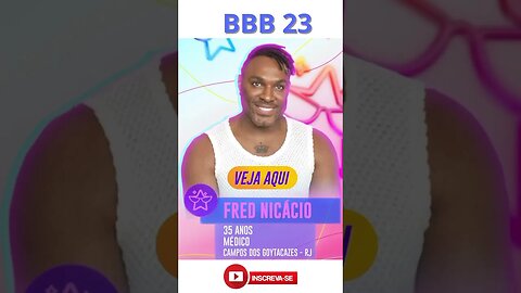 PIPOCA BBB 23 PARTICIPANTES #bbb23 #corta #bbb #shorts