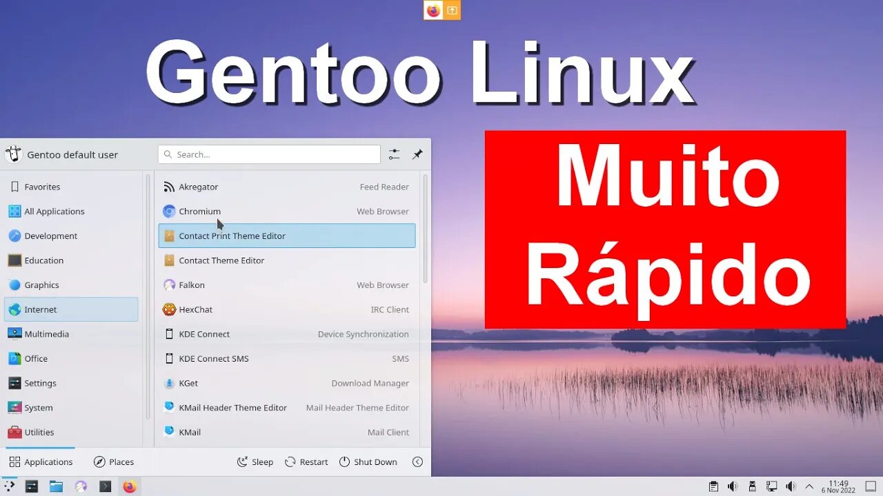 Gentoo Linux versátil, rápido e gratuito. Voltada para desenvolvedores e profissionais de rede