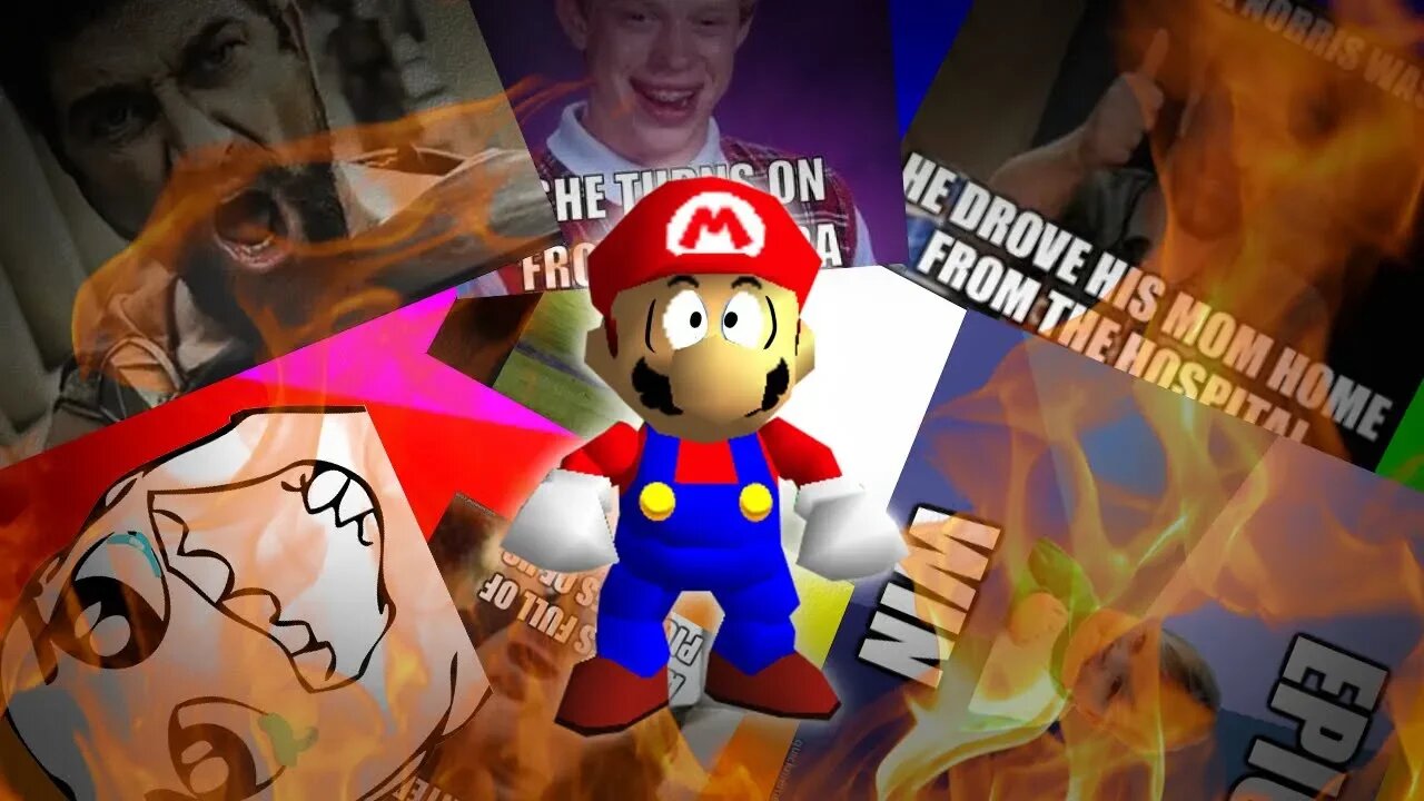 Mario Meets Old Memes