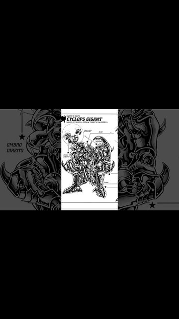 Os Cavaleiros Do Zodíaco - Sapuris De Ciclope - Giganto [Pause o Vídeo Caso Não Consiga Ler]