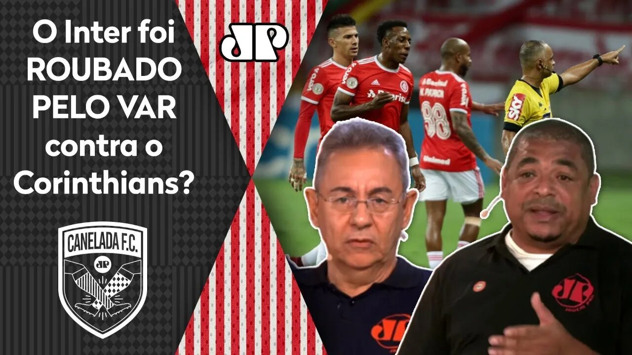 "Gente, esse PÊNALTI aí..." O Inter foi ROUBADO PELO VAR contra o Corinthians?