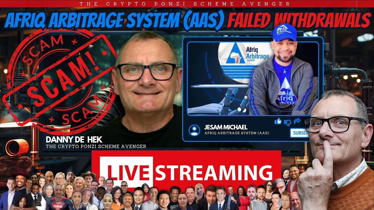 🔴 WAS LIVE: AFRIQ ARBITRAGE SYSTEM (AAS): Unveiling Jesam Micheal's Elaborate Crypto Ponzi Scheme!