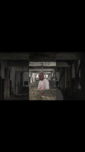 When You Get Caught At The Bando Soon As You Step In #beatlejuice #abandoned #abandonedplaces #urbex