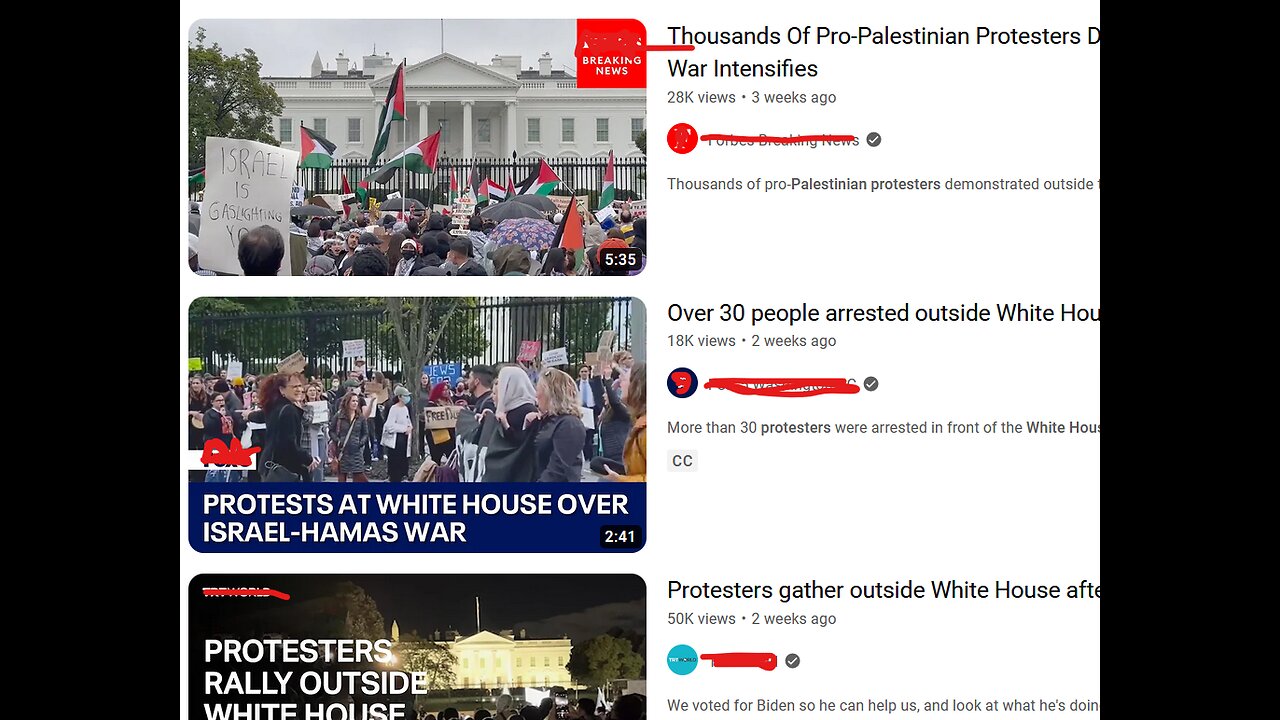 Attempted Insurrection at the White House: by Pro-Palestine/Anti-Israel Rioters