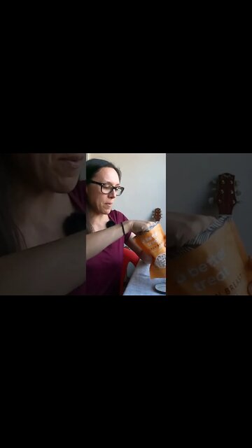 Jericho's reaction to these HEALTHY treats is perfect #shorts