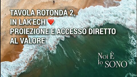 Tavola Rotonda 2, in lak'ech, proiezione e accesso diretto al valore