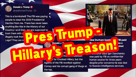 Juan O Savin Intel: Pres Trump with Hillary's Treason! #ChristianPatriot