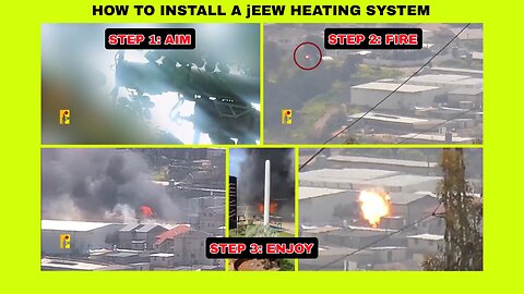 Hezbollah Shows Us How They Install a 1,000,000 BTU Heating System for jEEW Settlements