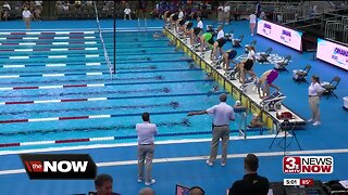 Katie Ledecky visits Omaha