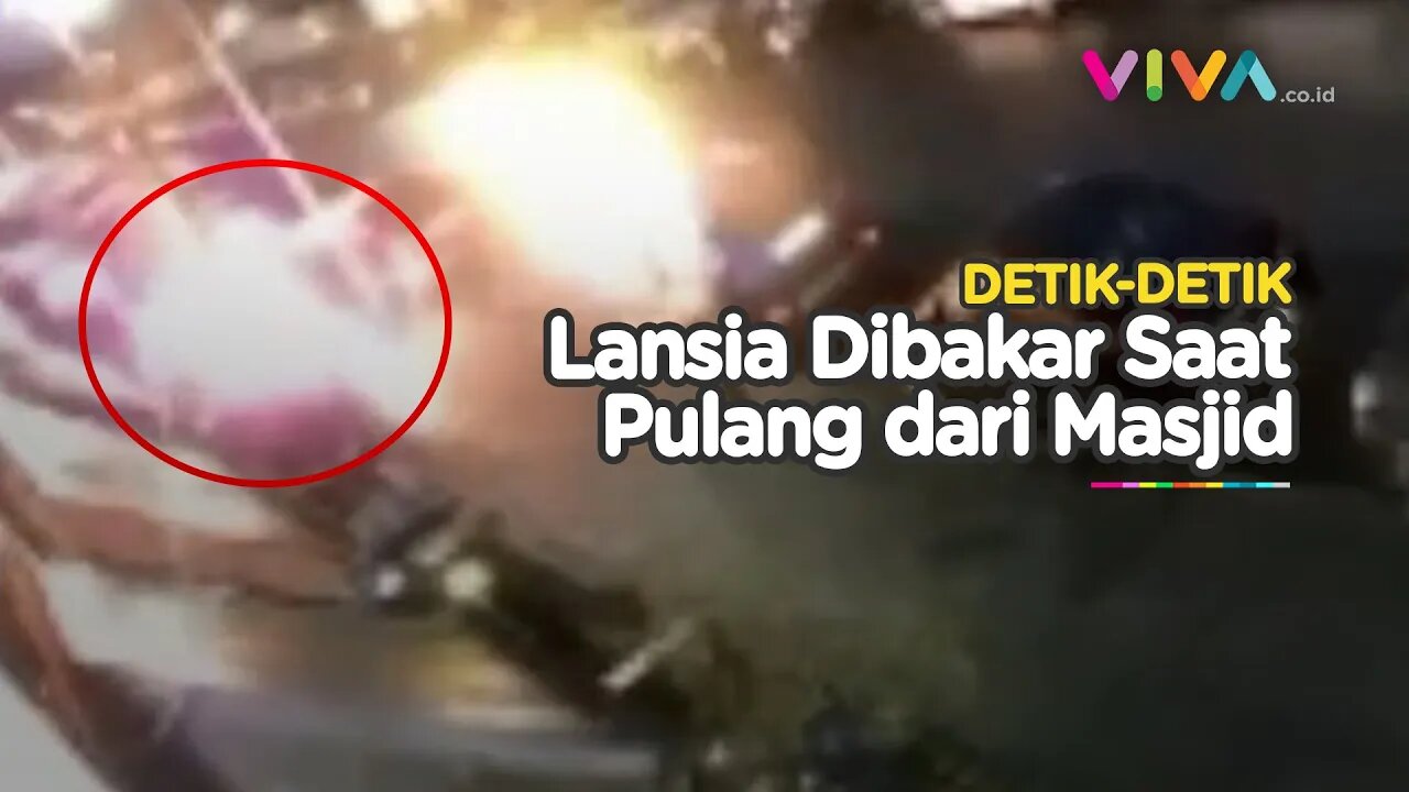 CCTV Pria Islam Dibakar Hidup-hidup, Polisi Tangkap Pelaku