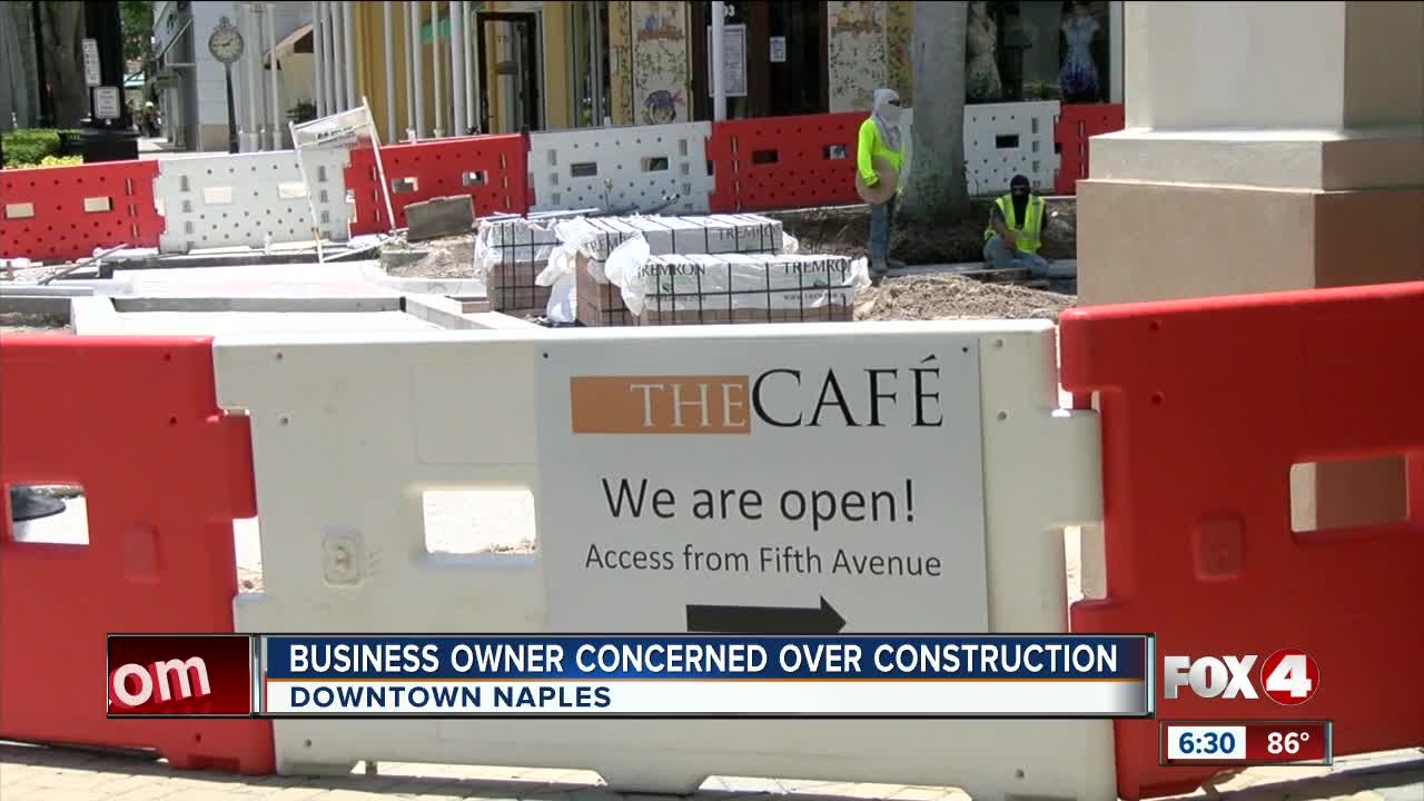 Business owner concerned over months-long street project