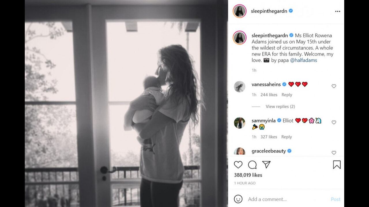 Troian Bellisario has become a mother for the second time