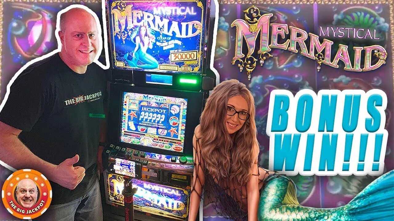 🧜‍♀️ Mystical Mermaid High Limit Jackpots 🧜‍♀️ $60 High Limit Slots from Atlantic City