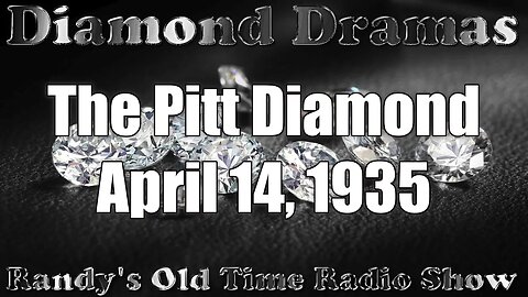 Diamond Dramas The Pitt Diamond April 14, 1935